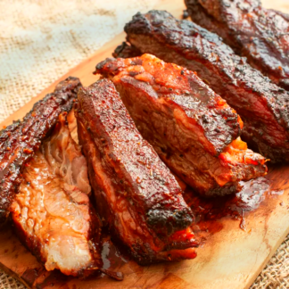 Costillar a las brasas